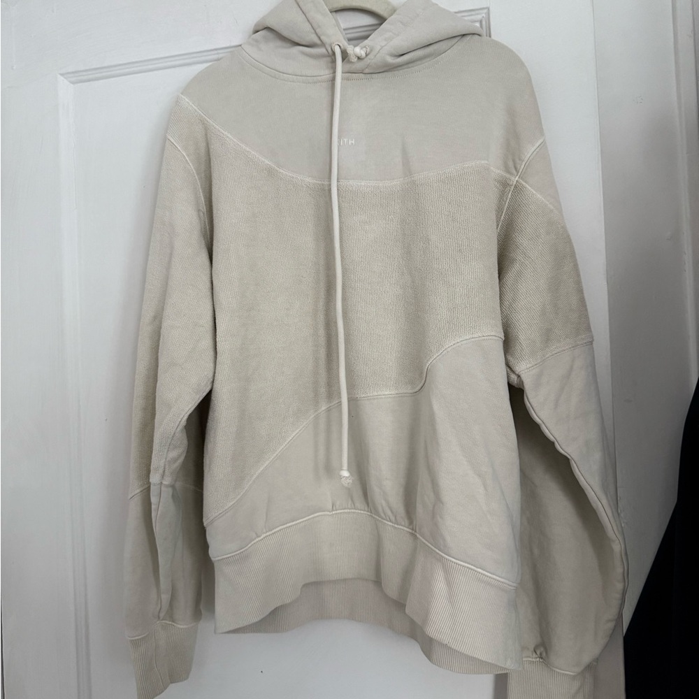 Kith Cream Textured Hoodie